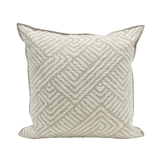 Funda De Cojín Kosok 45 cm x 45 cm Marfil