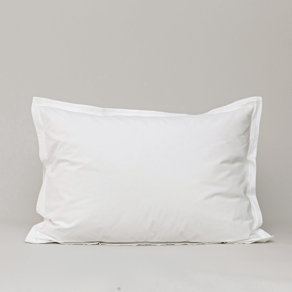 Funda Decorativa Festón | 200 Hilos Individual 70 cm x 50 cm Blanco