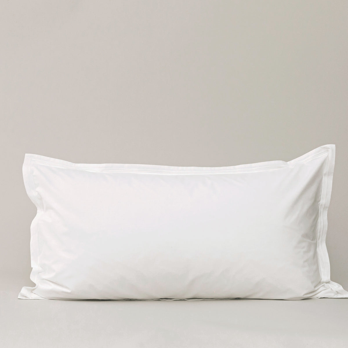 Funda Decorativa Festón | 200 Hilos King Size 90 cm x 50 cm Blanco