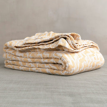 CUBRECAMA DUNAS - Mint & Lime