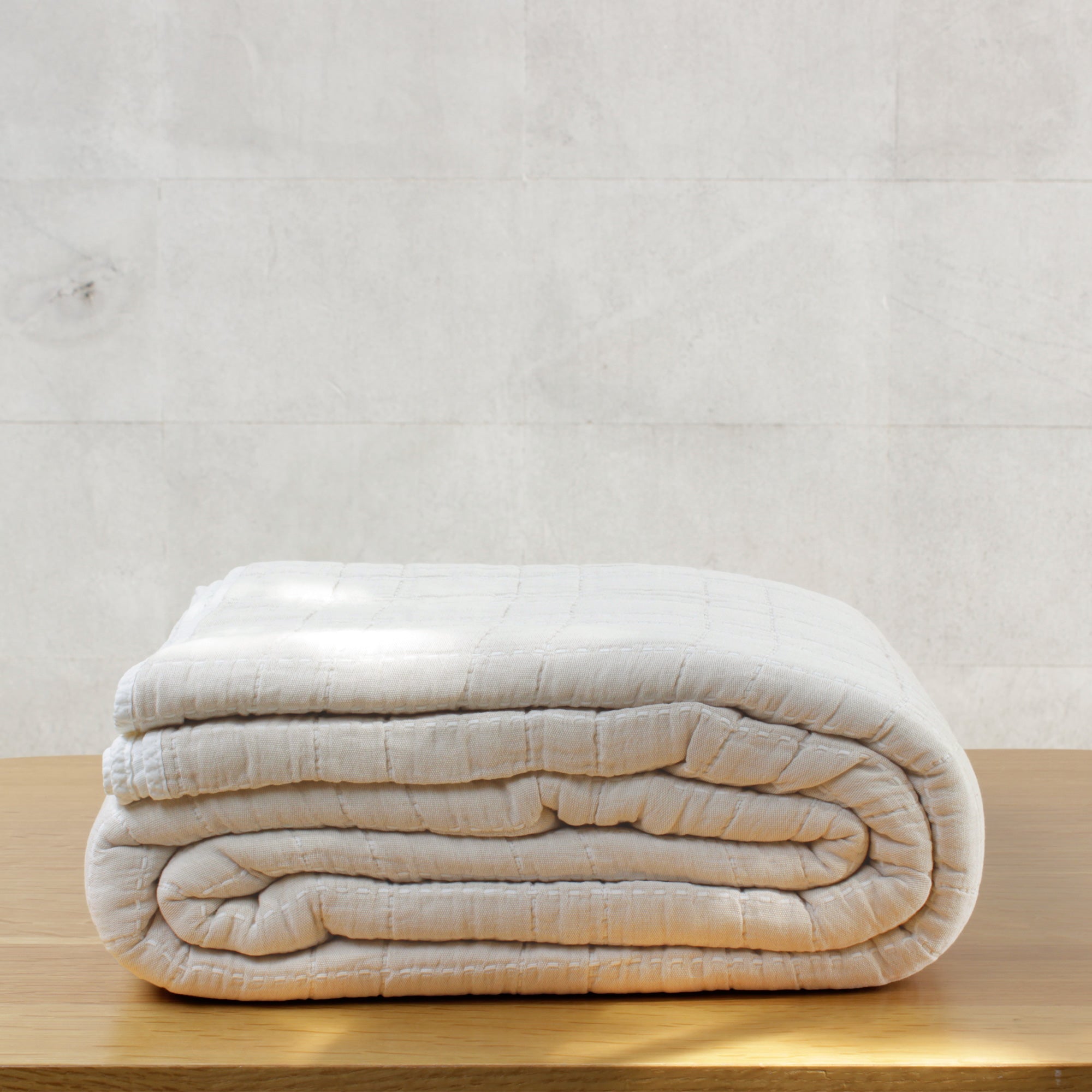 CUBRECAMA ESCAPADA - Mint & Lime