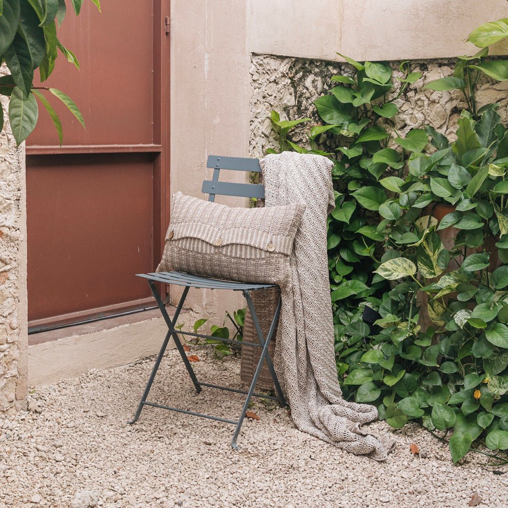 FRAZADA ARRULLO - Mint & Lime