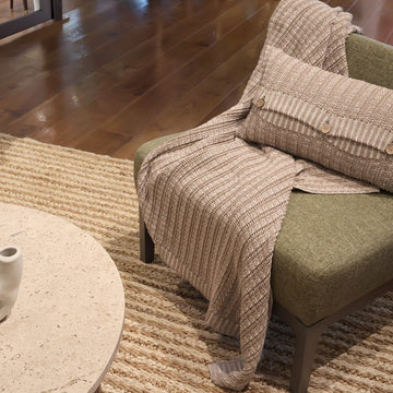 FRAZADA ARRULLO - Mint & Lime