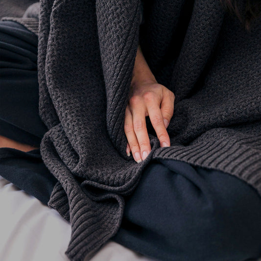 FRAZADA PALAZZO - Mint & Lime