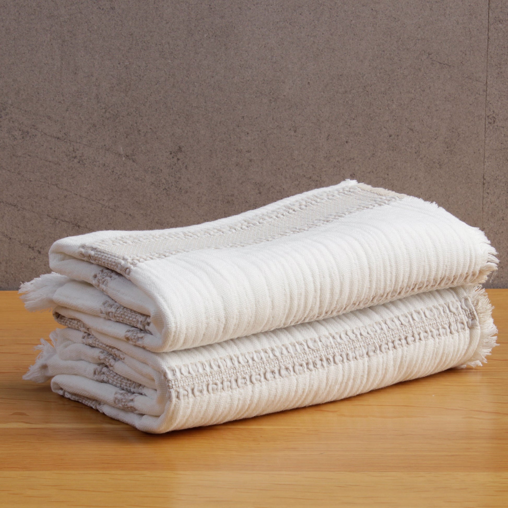 FRAZADA ZÉFIRO - Mint & Lime