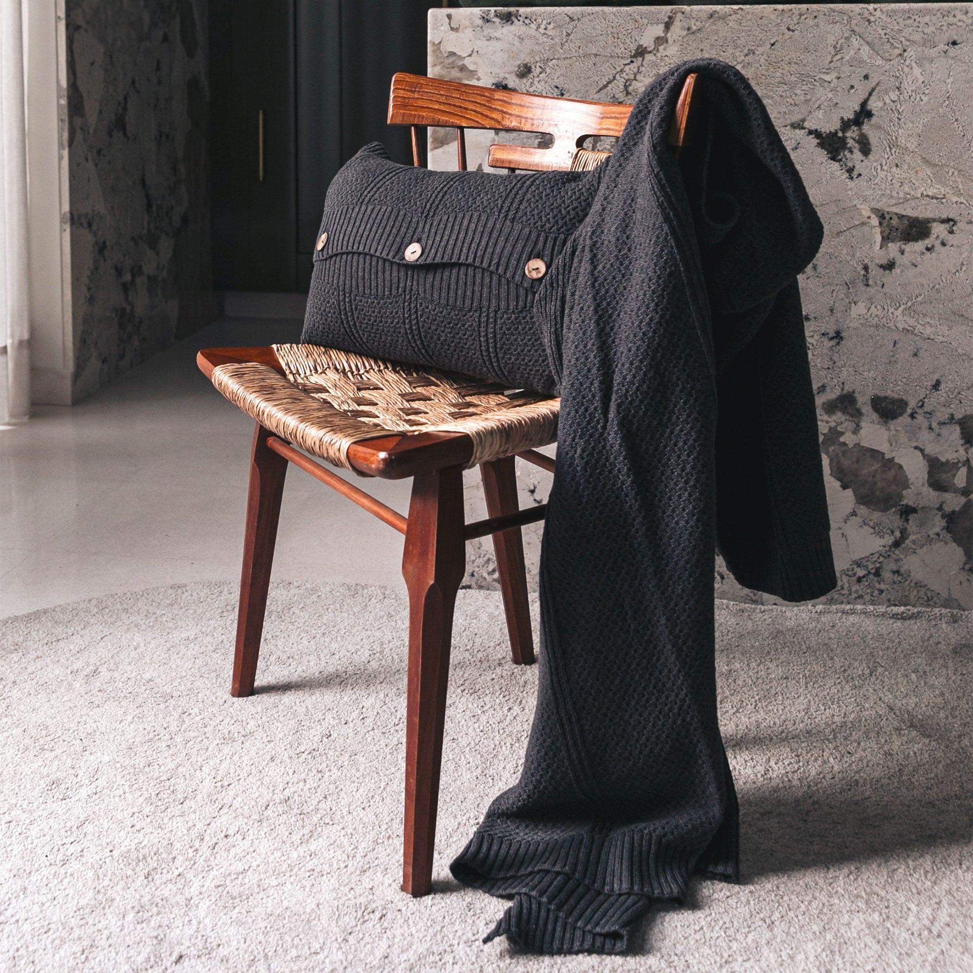 FUNDA DE COJÍN PALAZZO - Mint & Lime