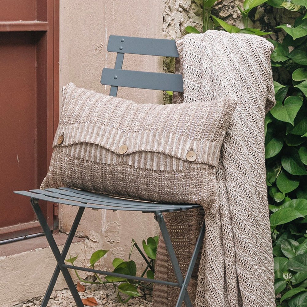 FUNDA DE COJÍN REFUGIO - Mint & Lime