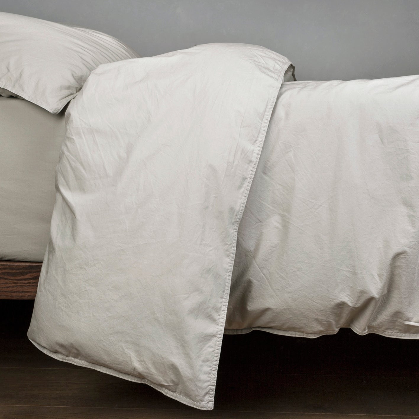 FUNDA DE EDREDÓN PERCAL STONE WASH - Mint & Lime