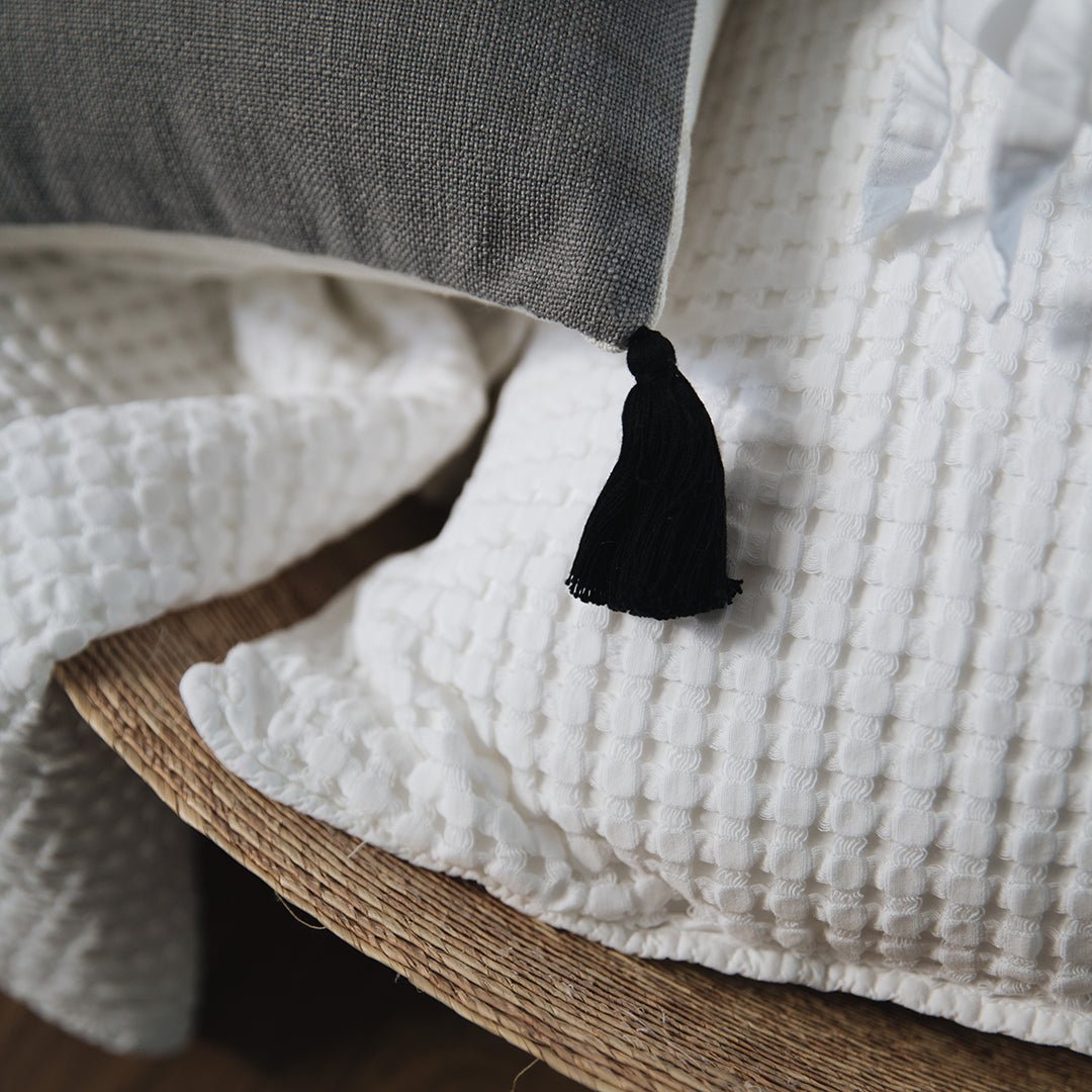 FUNDA DECORATIVA CUADRILLE - Mint & Lime