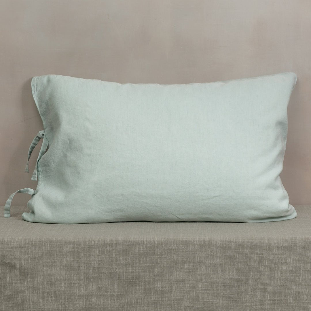 FUNDA DECORATIVA LINO/ALGODÓN - Mint & Lime