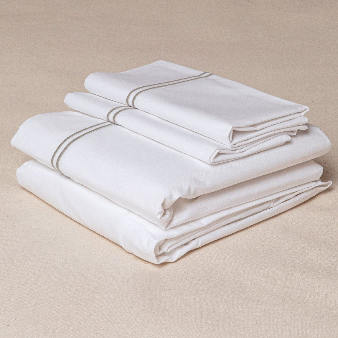 JUEGO DE SÁBANAS FESTÓN - Mint & Lime