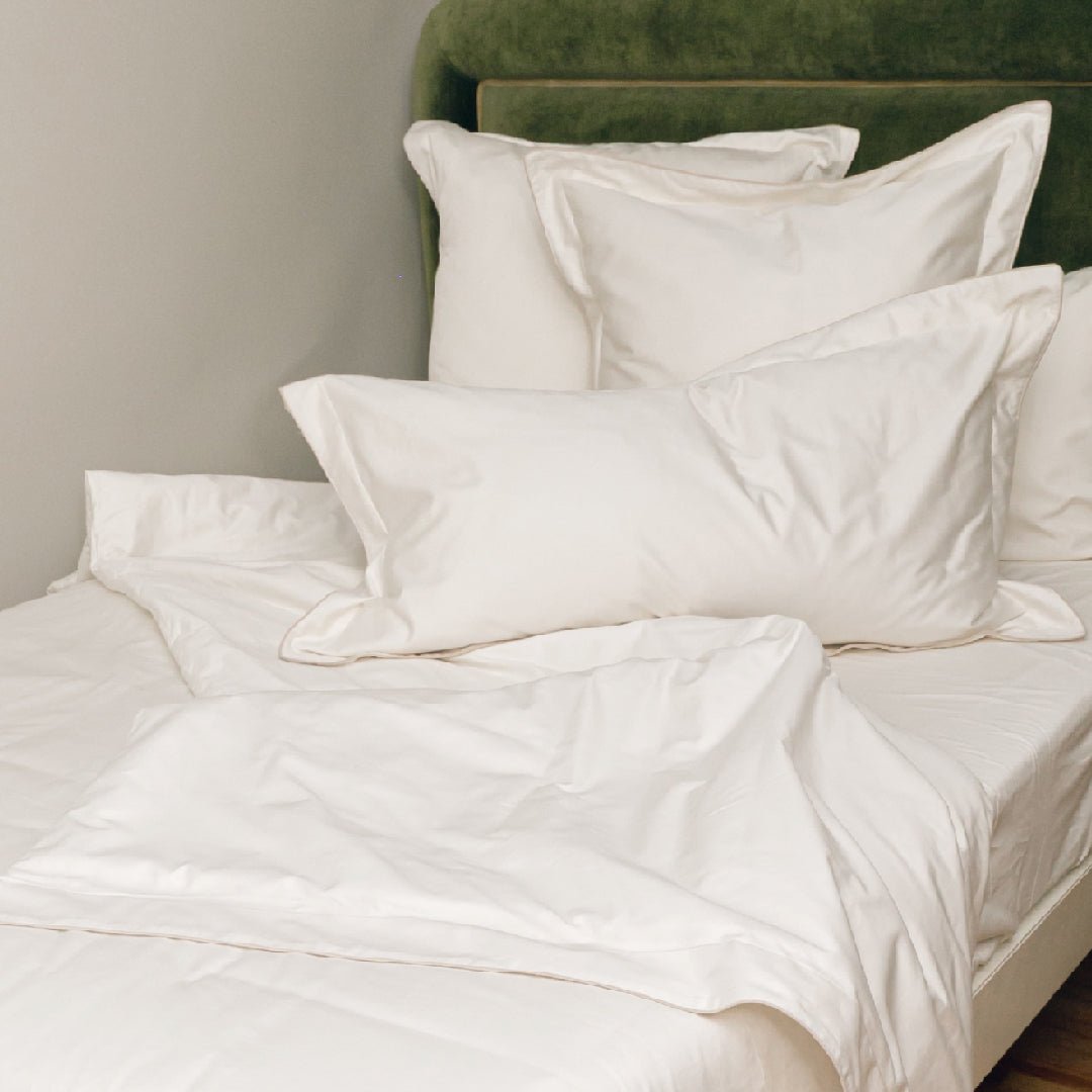 JUEGO DE SÁBANAS GARBO - Mint & Lime