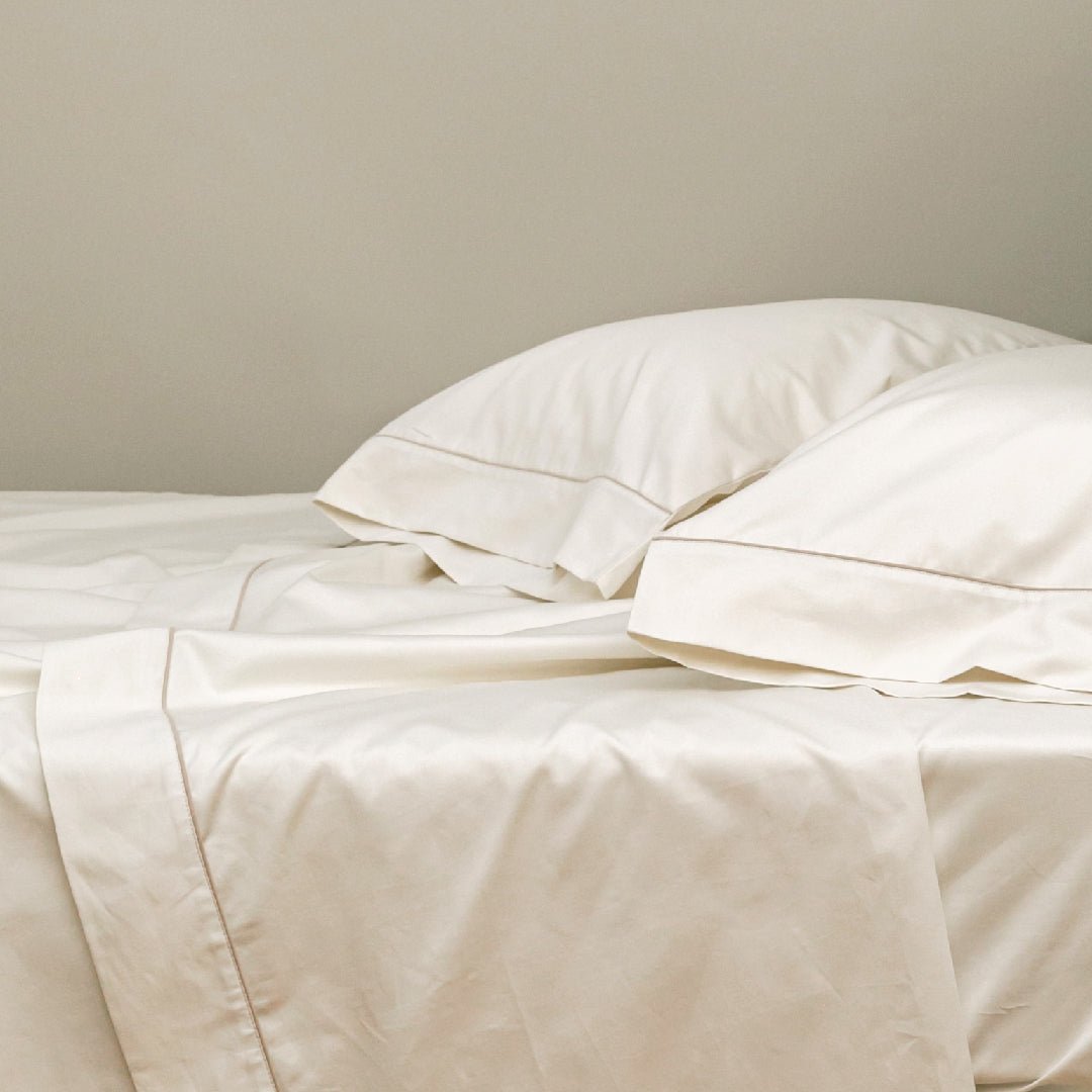 JUEGO DE SÁBANAS GARBO - Mint & Lime