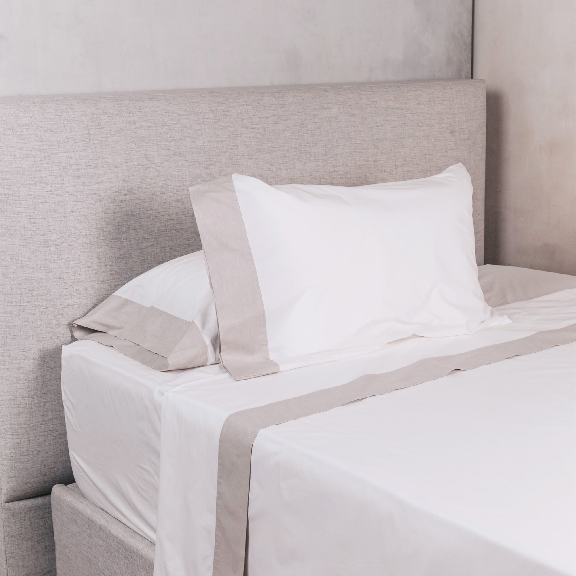 JUEGO DE SÁBANAS MILANO - Mint & Lime