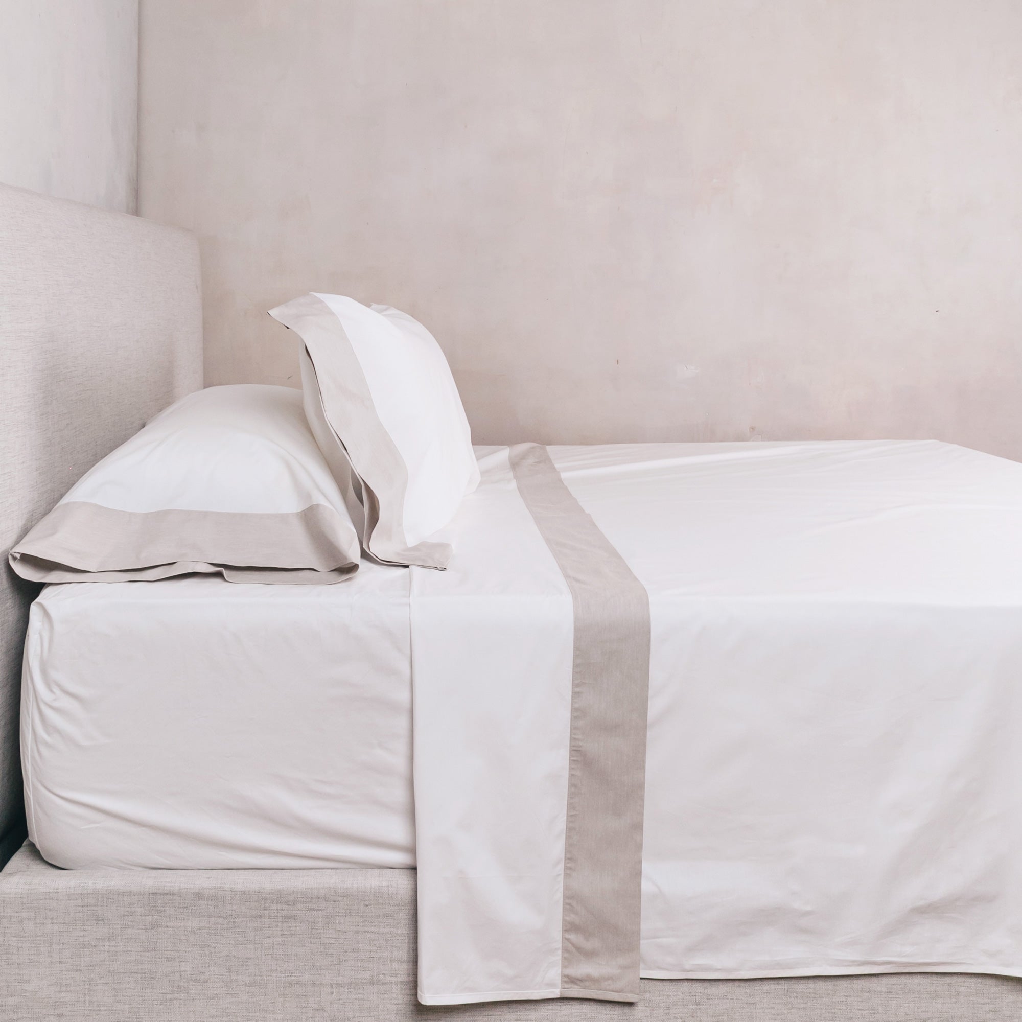 JUEGO DE SÁBANAS MILANO - Mint & Lime