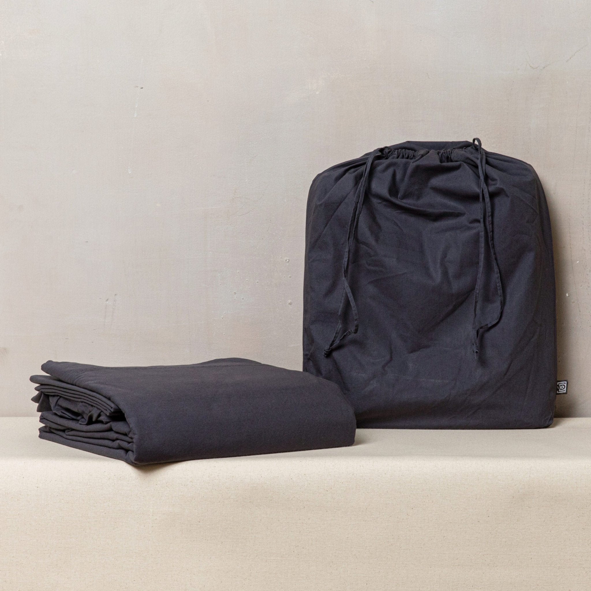 JUEGO DE SÁBANAS PERCAL STONE WASH - Mint & Lime