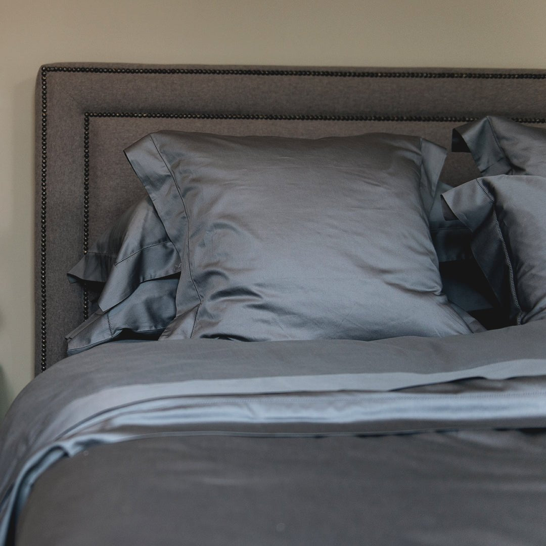 JUEGO DE SÁBANAS SATÍN - Mint & Lime