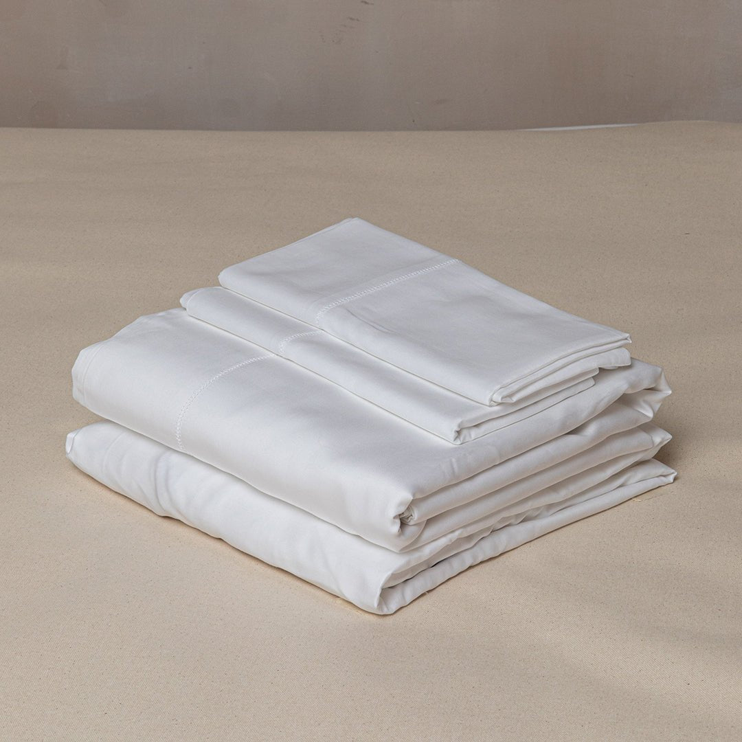 JUEGO DE SÁBANAS SATÍN - Mint & Lime