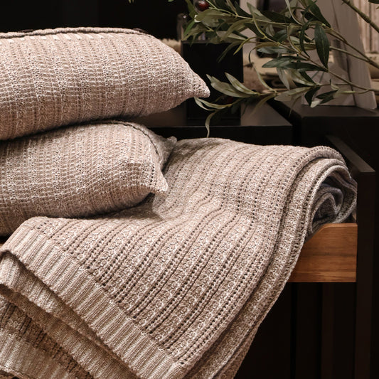Frazada Refugio 130 cm x 170 cm Moka